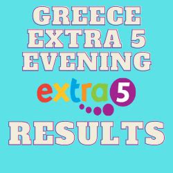 greece extra 5 results history|Greece EXTRA 5 EVENING 5/35 Results – Check Winning Numbers.